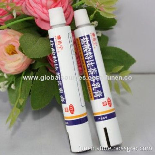 Ointment tube with beautiful printing and corrosion resistance